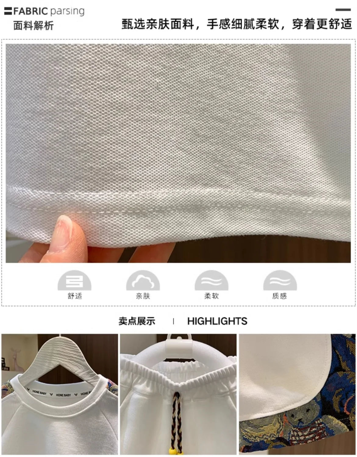 Korean Clothes for Children Boys T-shirt Shorts 2-piece Set Summer Cotton Short Sleeve Kids Clothes Sets Baby Tracksuit 2-11Y