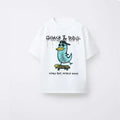 Summer Child T-shirt Cotton Costume Printed Cartoon Short-sleeved For Baby Fashion New Loose Simple Sport Shirt Kids Thin Tops